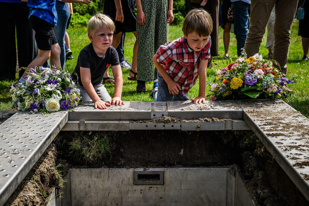 Afscheidsfotografie tijdens een uitvaart